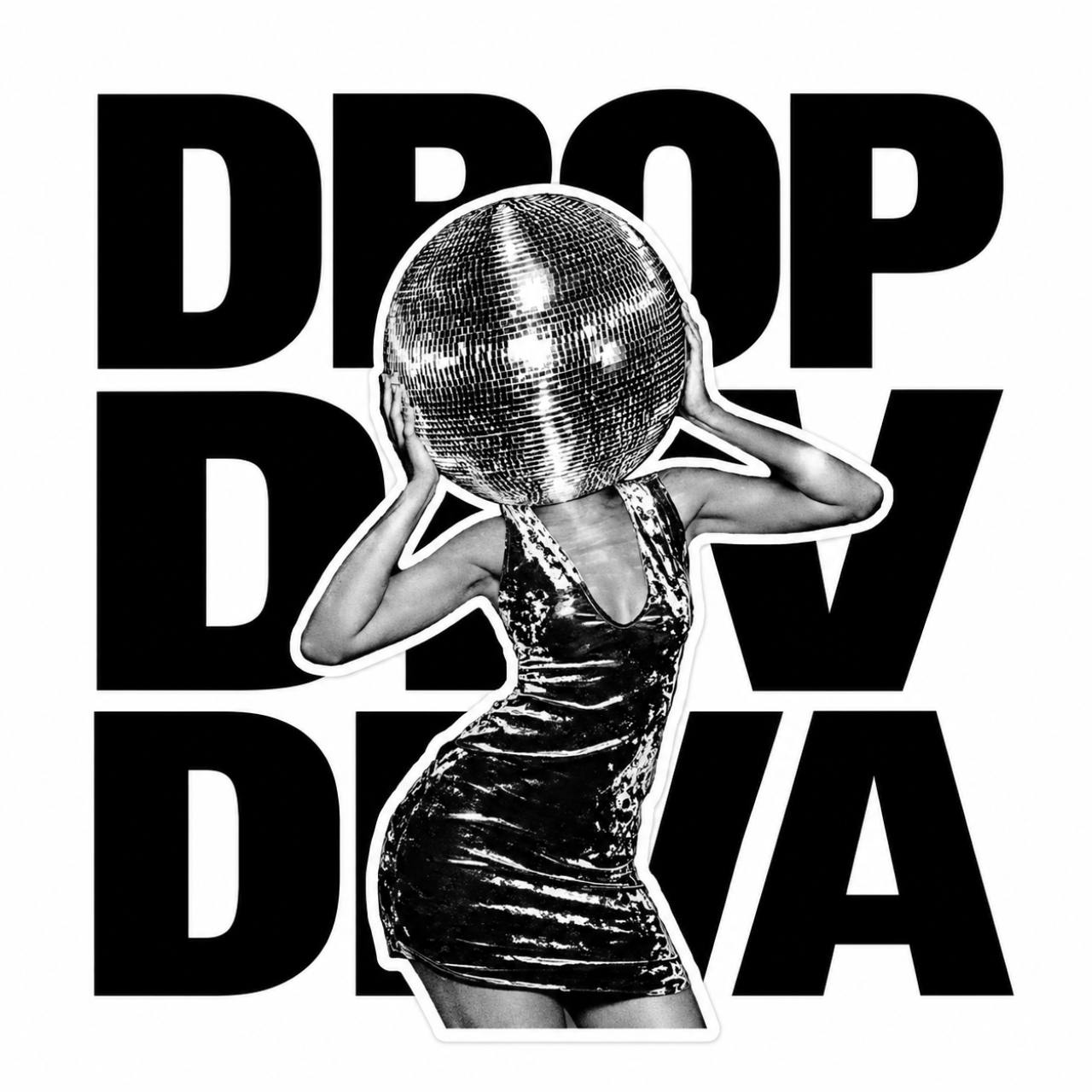 Disco-ball mascot at a party